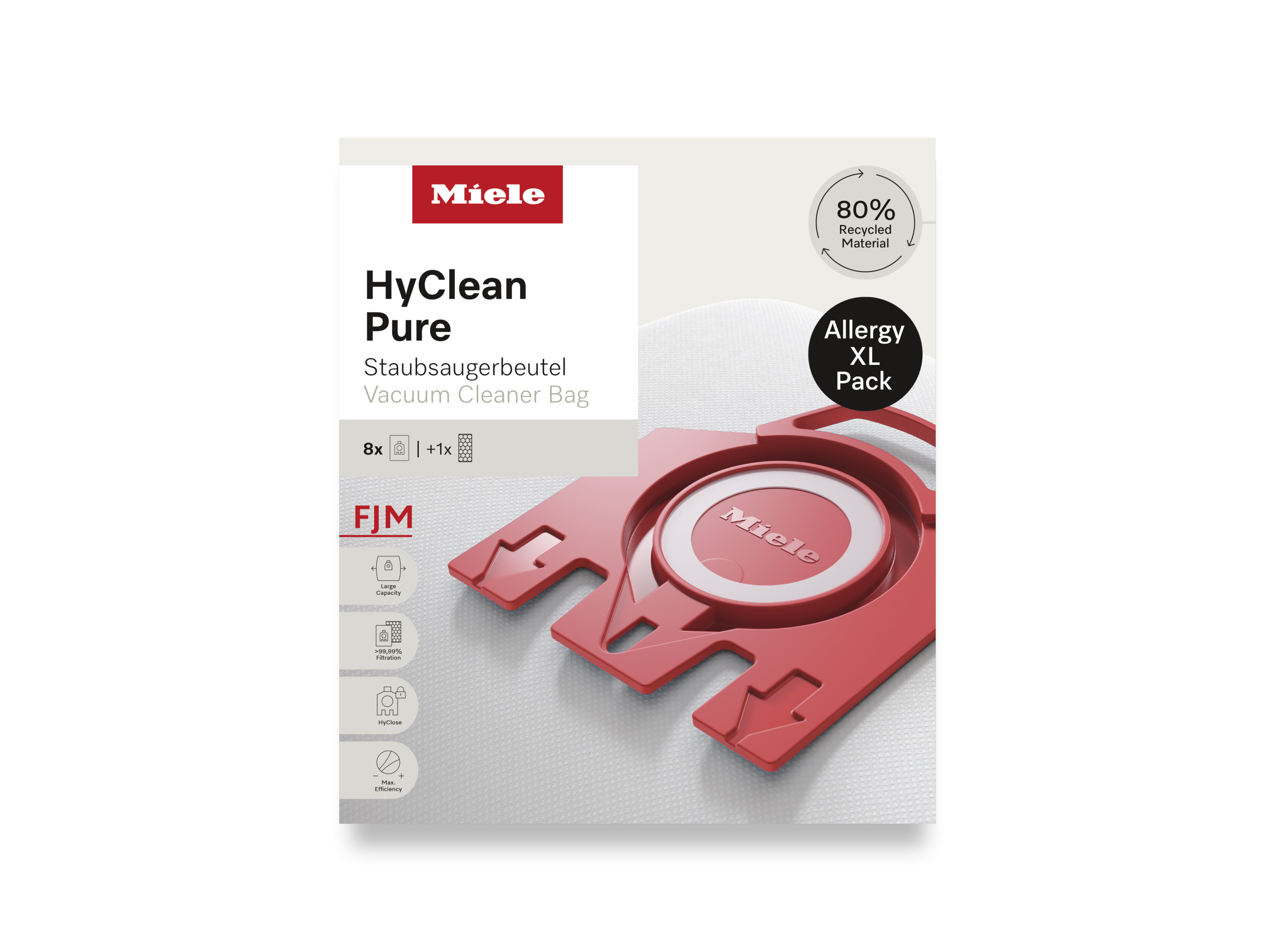 Комплект мешков-пылесборников HyClean Pure FJN Allergy XL Miele в официальном магазине Miele в #REGION_NAME_DECLINE_PP#, доставка в пределах #REGION_NAME_DECLINE_RP# и России. Артикул 12498190. Лучшие цены, самый большой каталог в России, техника в наличии, быстрая доставка. Комплект мешков-пылесборников HyClean Pure FJN Allergy XL Miele купить в #REGION_NAME_DECLINE_PP# | Всегда в наличии! | Артикул 12498190 | Официальный сайт