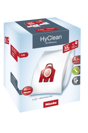 Комплект мешков пылесборников Allergy XL Pack 2 HyClean FJM + фильтр HA 50 Miele купить в Нижнем Новгороде | Всегда в наличии! | Артикул 10632910 | Официальный сайт