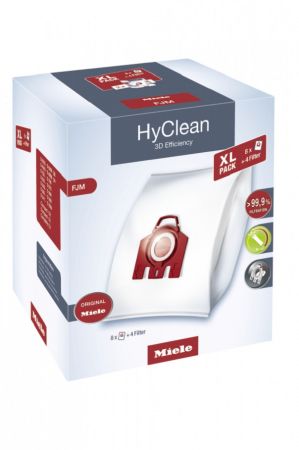 Комплект мешков пылесборников XL FJM HyClean 3D Miele купить в Нижнем Новгороде | Всегда в наличии! | Артикул 10455090 | Официальный сайт