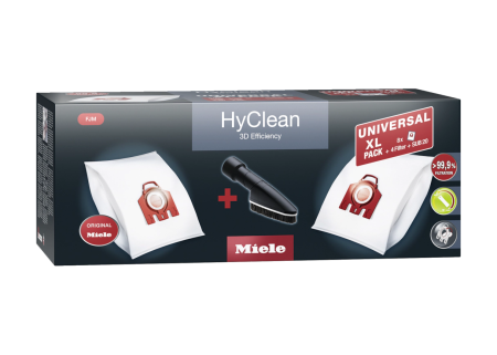 Комплект мешков-пылесборников Universal XL pack HyClean 3D FJM Miele купить в Нижнем Новгороде | Всегда в наличии! | Артикул 11476580 | Официальный сайт